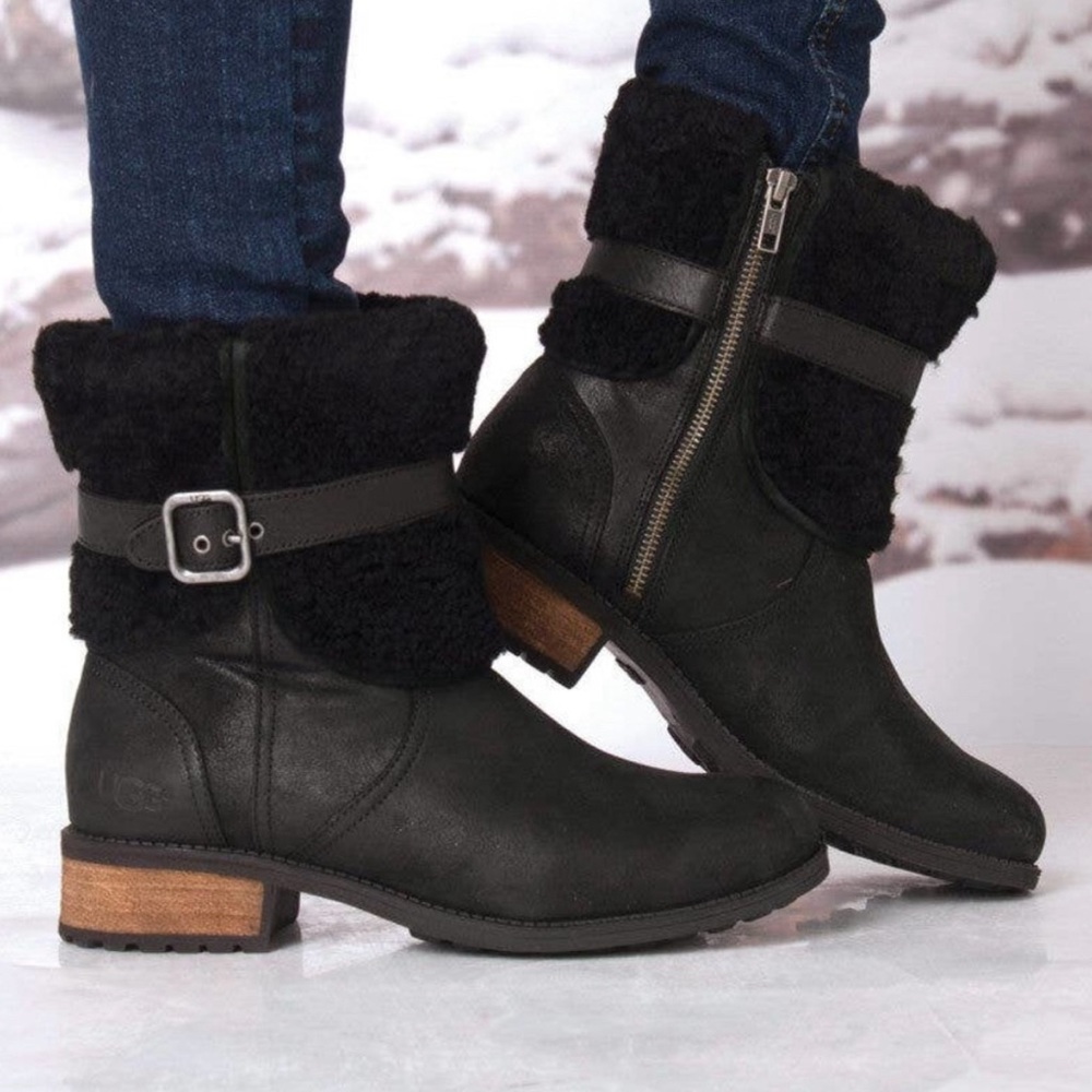 UGG Australia Blayre II Black Boots